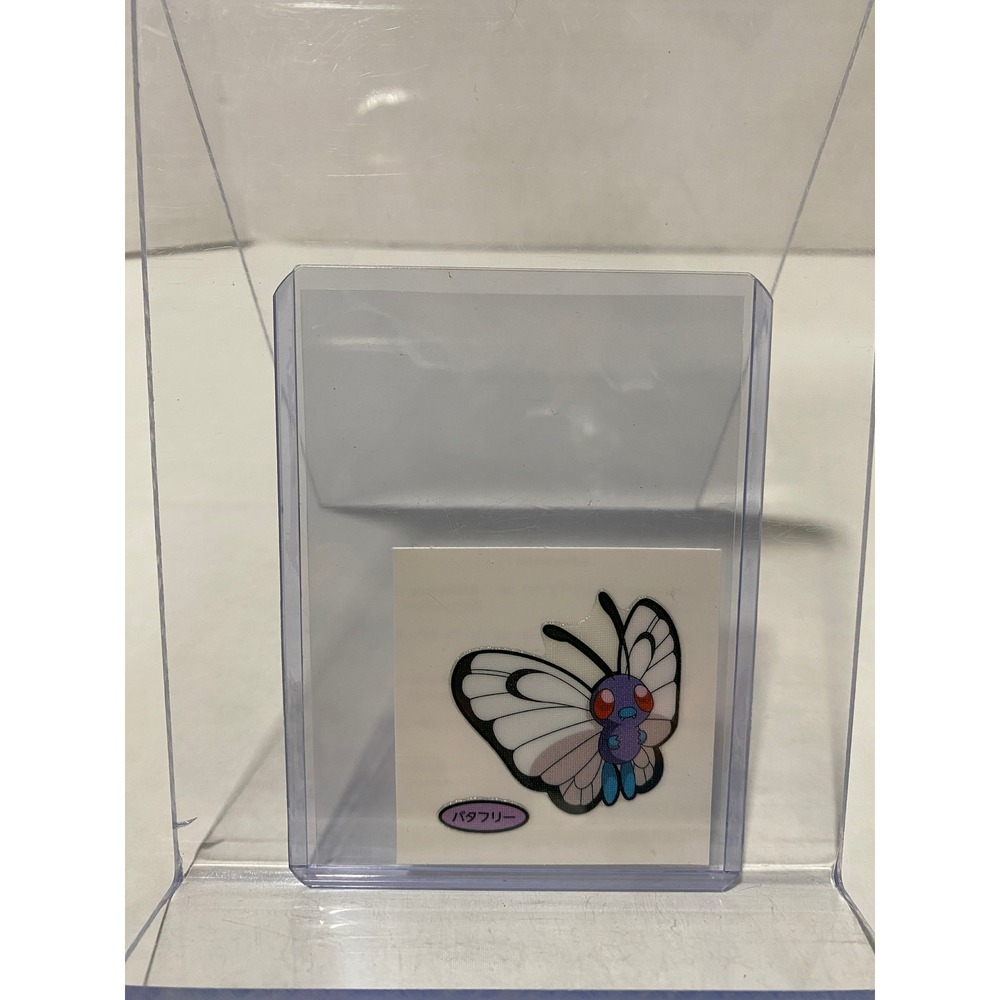 Nintendo Pokemon Butterfree Japanese Panini Amada Sticker Vintage Collectible